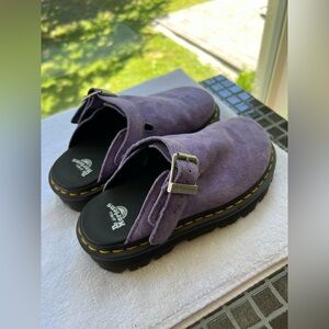 Dr. Martens Zebzag Casual Slingback Platform Mules W6